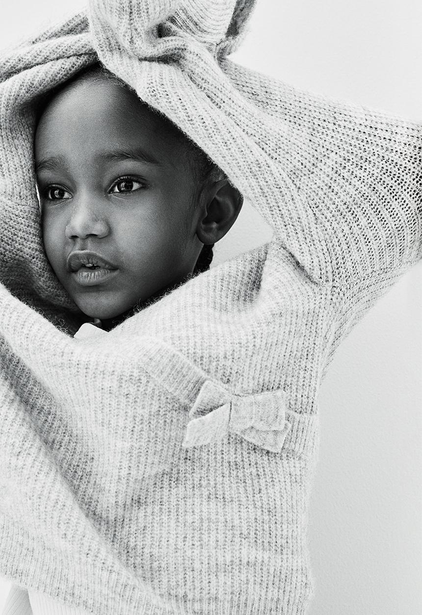 H&M - Wrapover jumper - grey