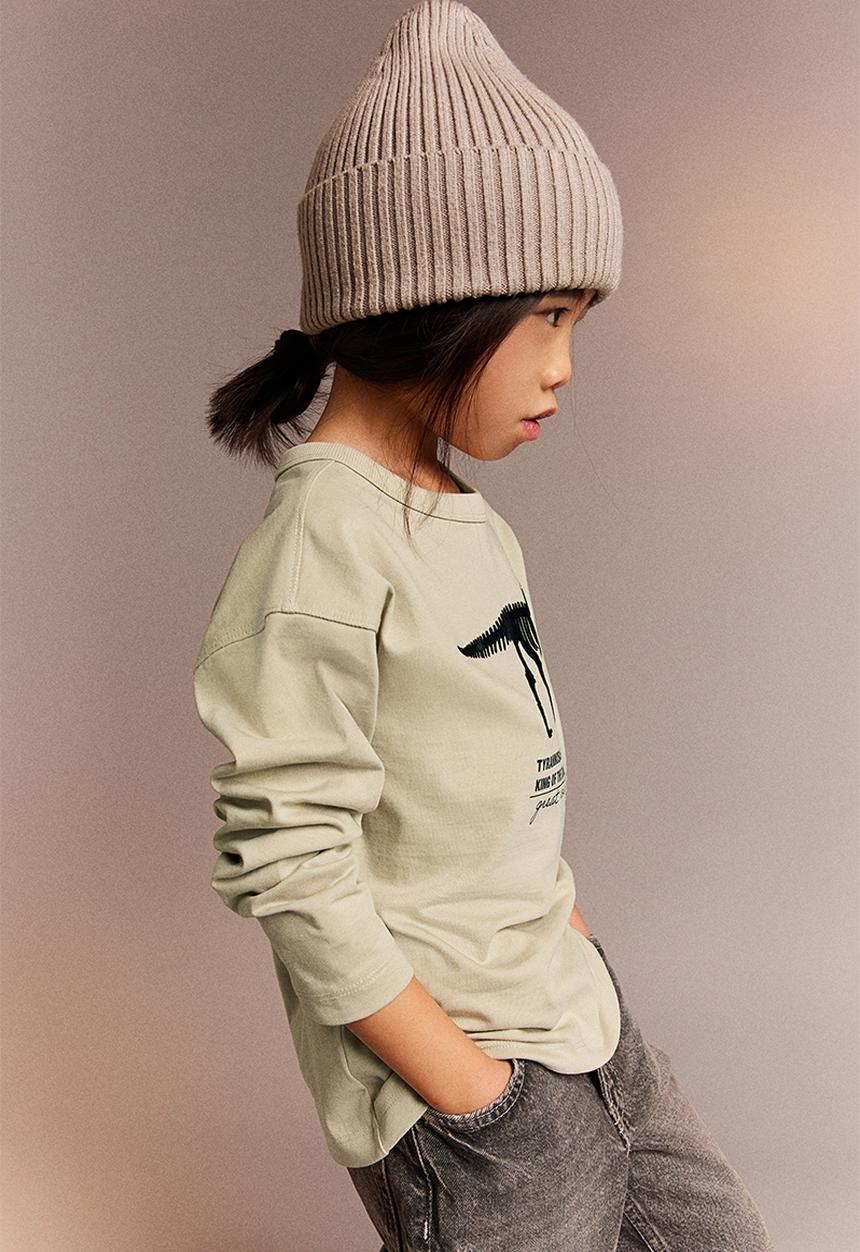 H&M - Long-sleeved t-shirt - green