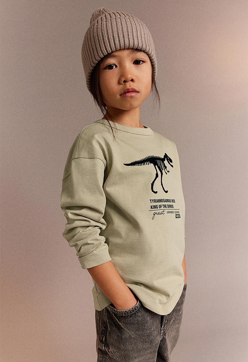 H&M - Long-sleeved t-shirt - green