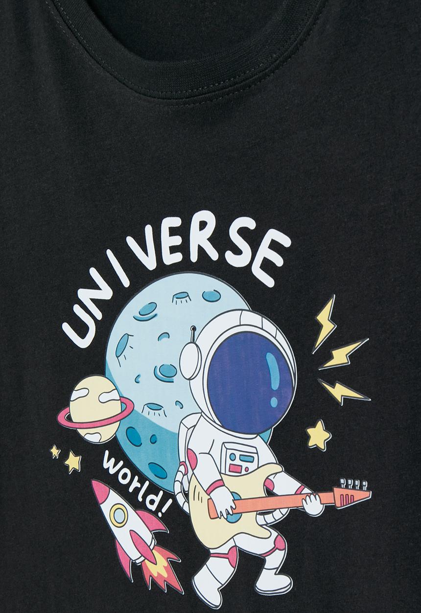 Pop Candy - Printed tee - black