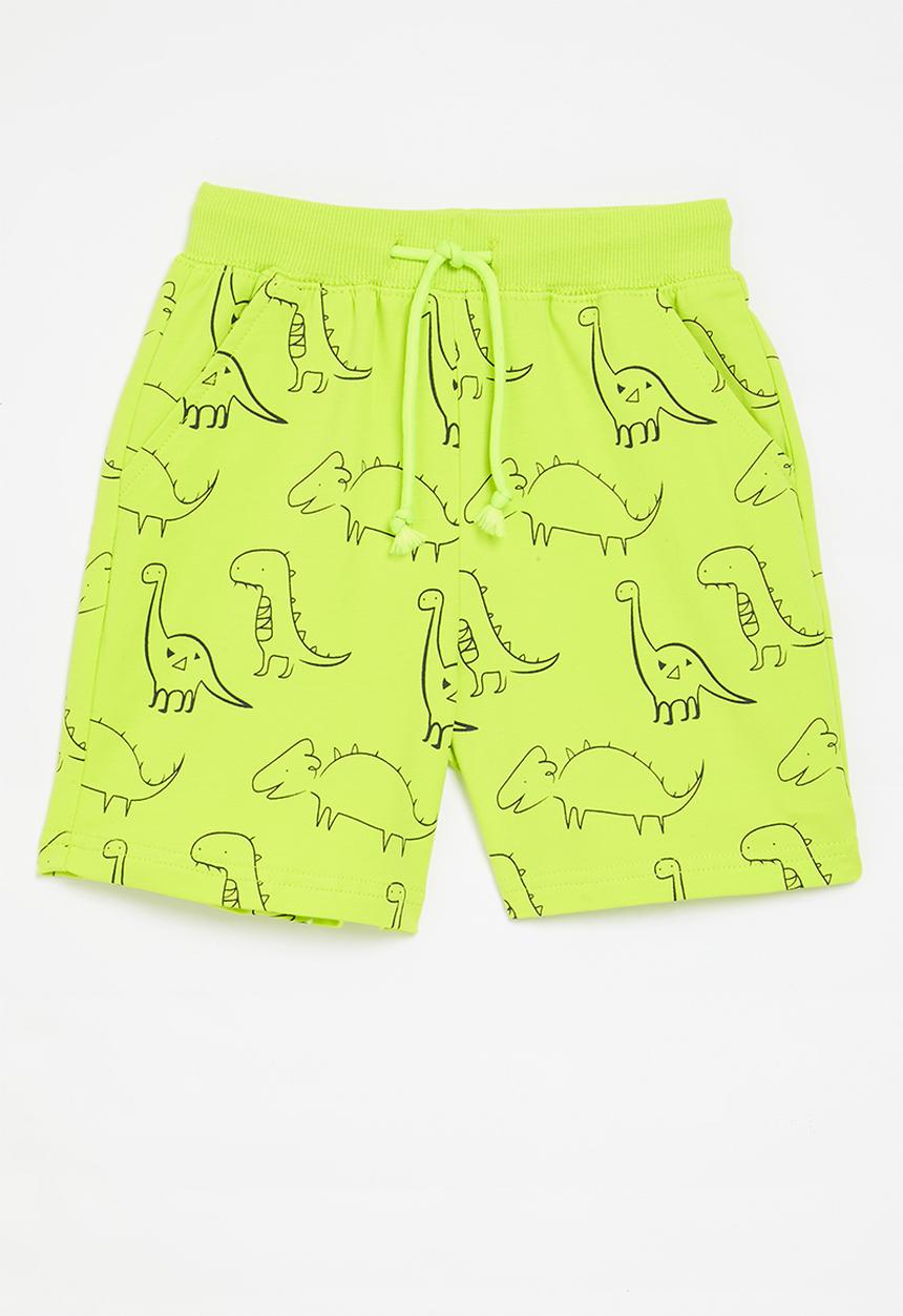 Pop Candy - Printed shorts - green & black