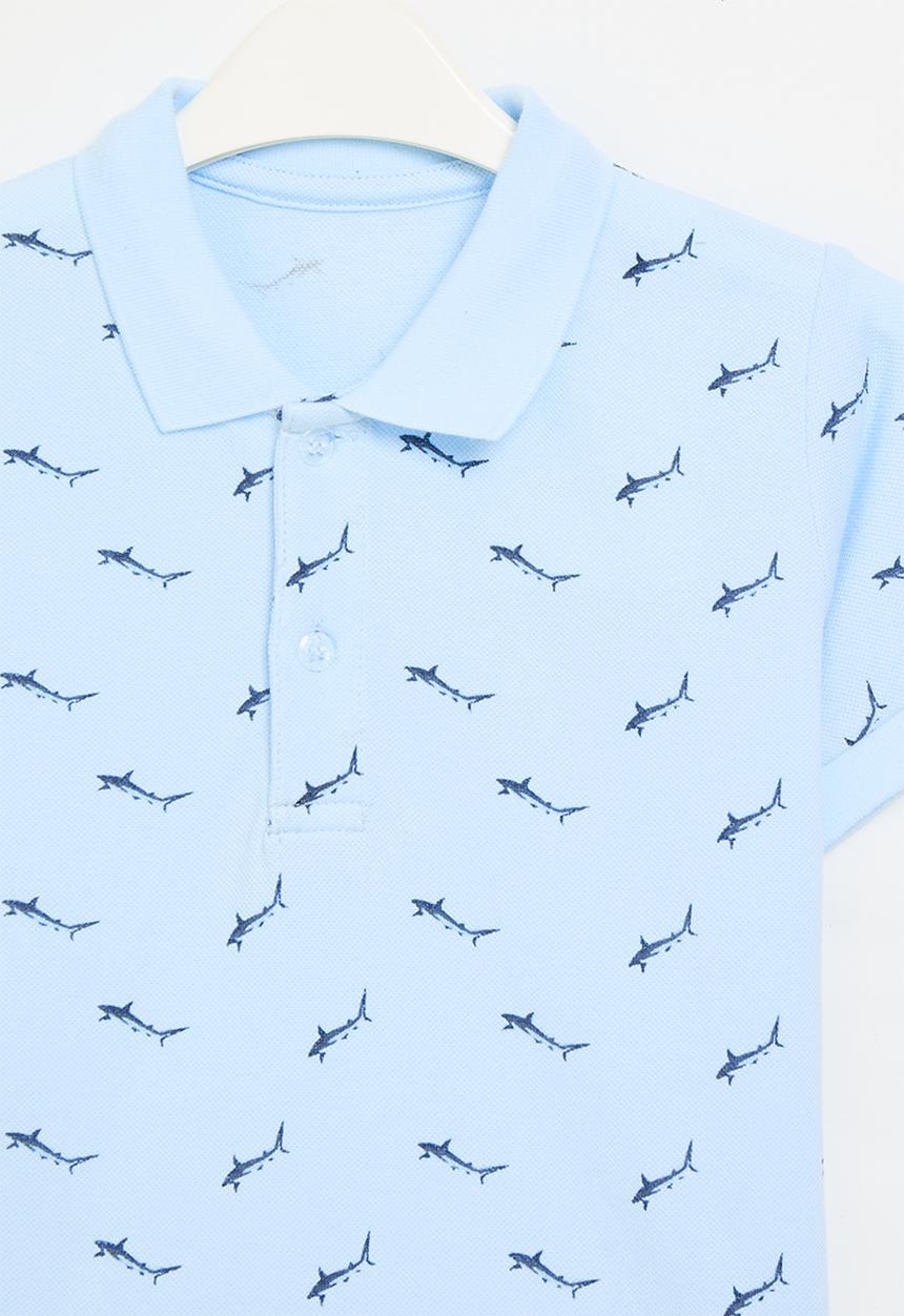 Pop Candy - Printed golf tee - light blue