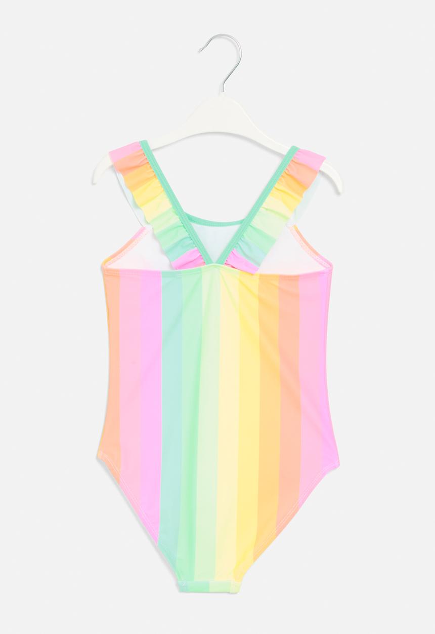 Pop Candy - Tie dye one piece swimsuit - multi