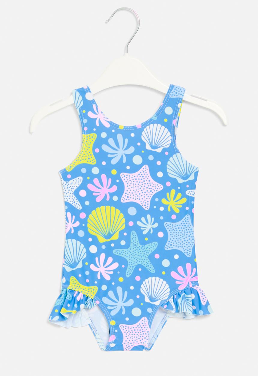 Pop Candy - Printed swimsuit - blue