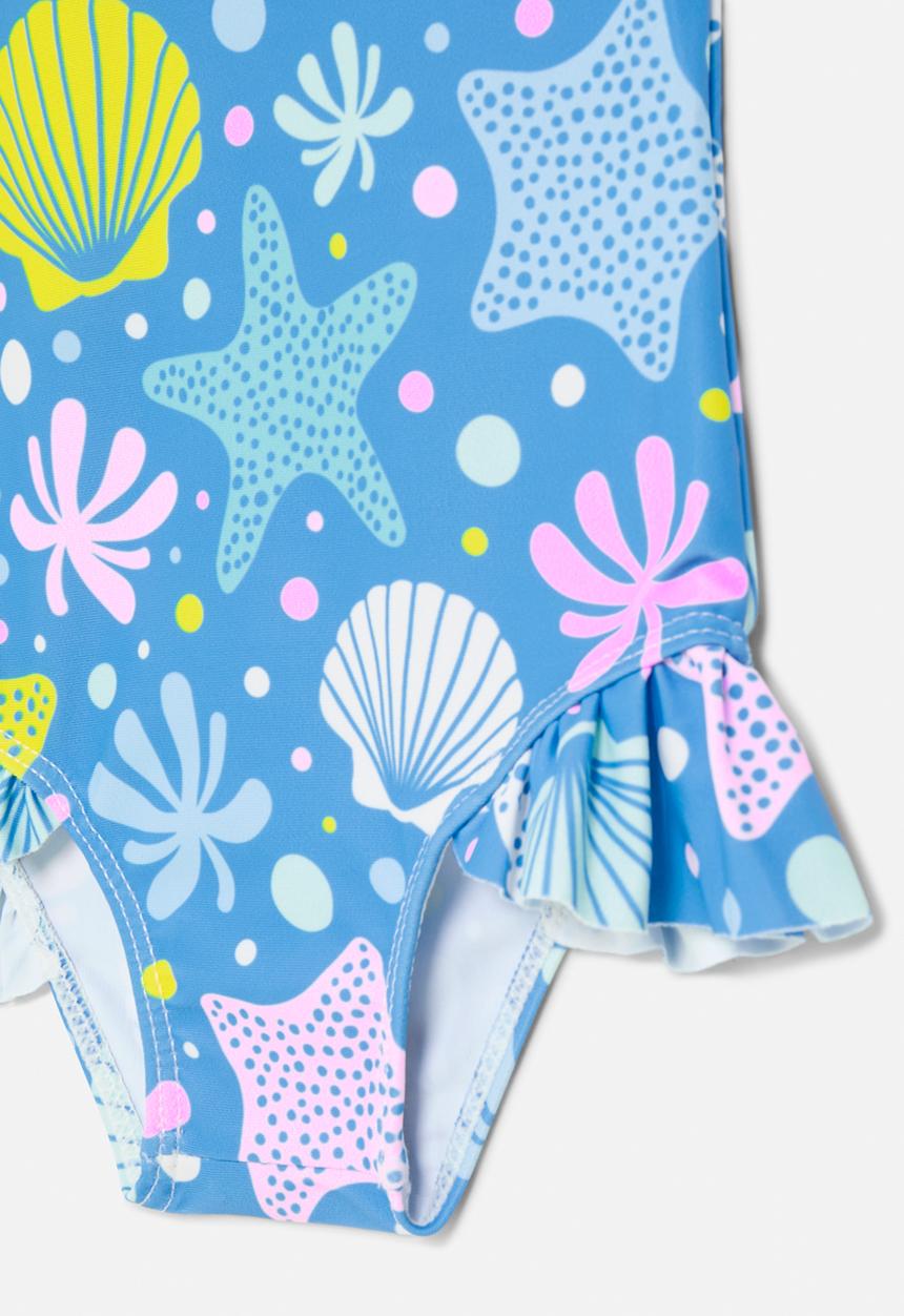 Pop Candy - Printed swimsuit - blue