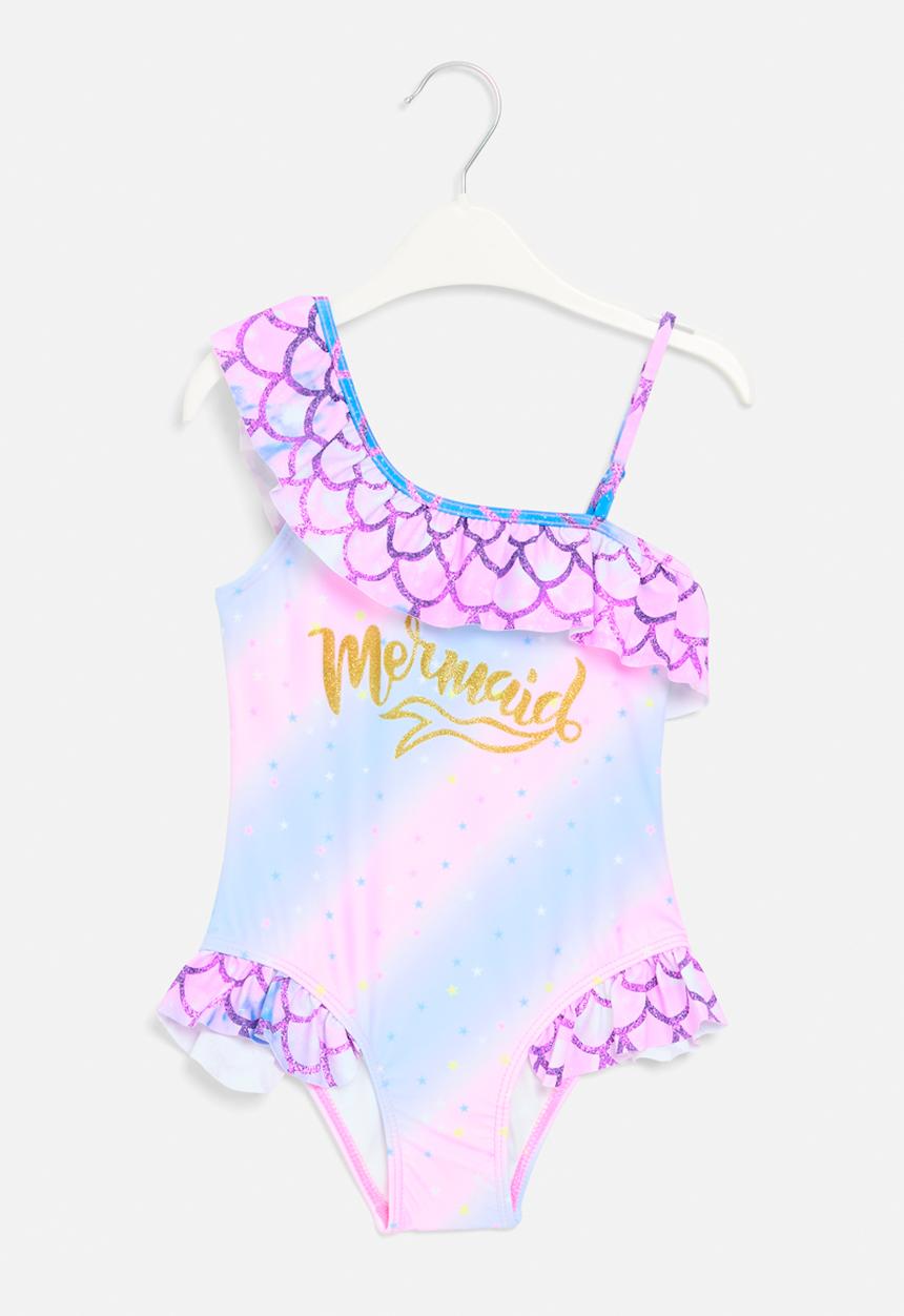 Pop Candy - Ruffle swim suit - pink