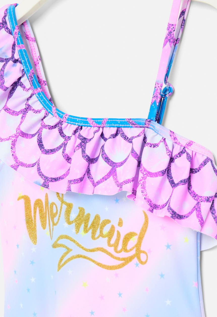 Pop Candy - Ruffle swim suit - pink