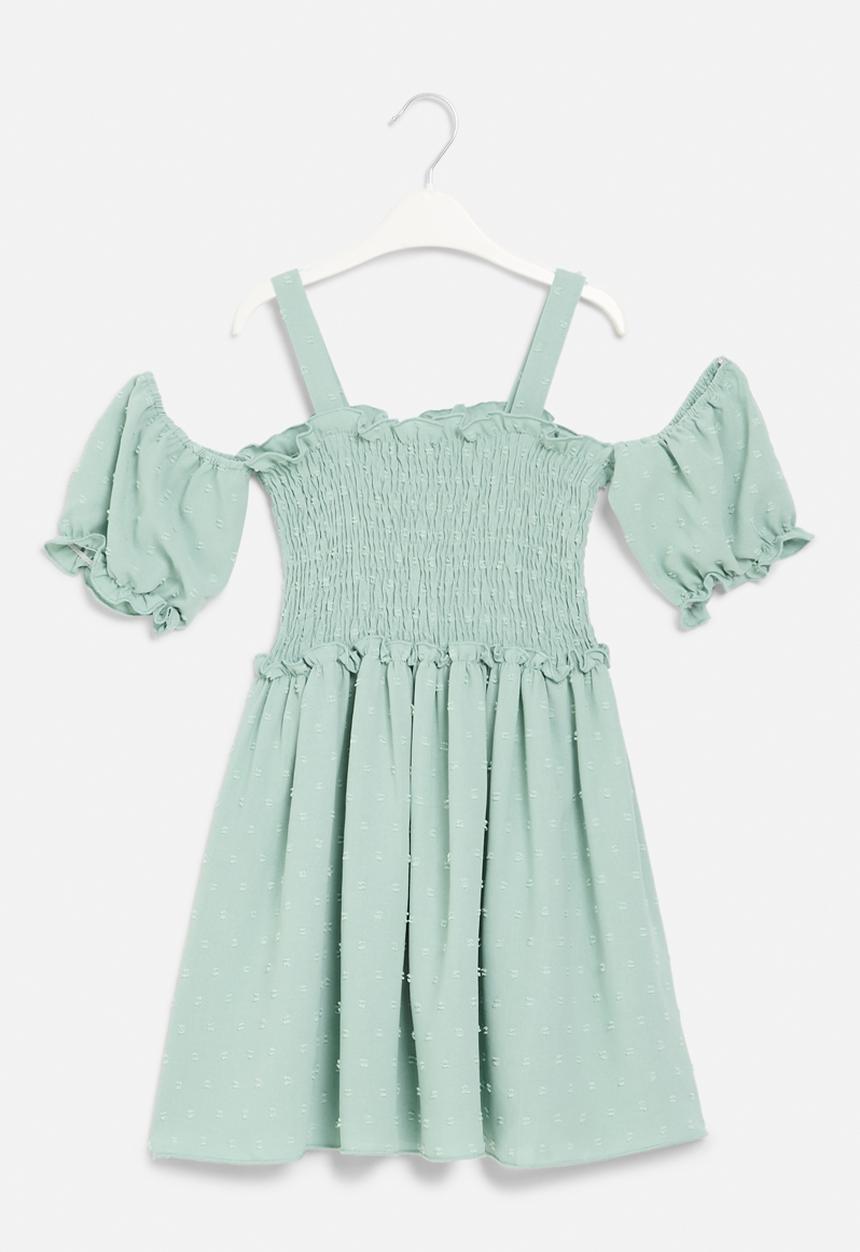 Pop Candy - Smock dress - green