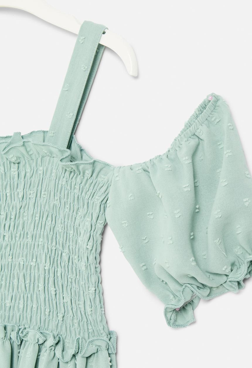 Pop Candy - Smock dress - green