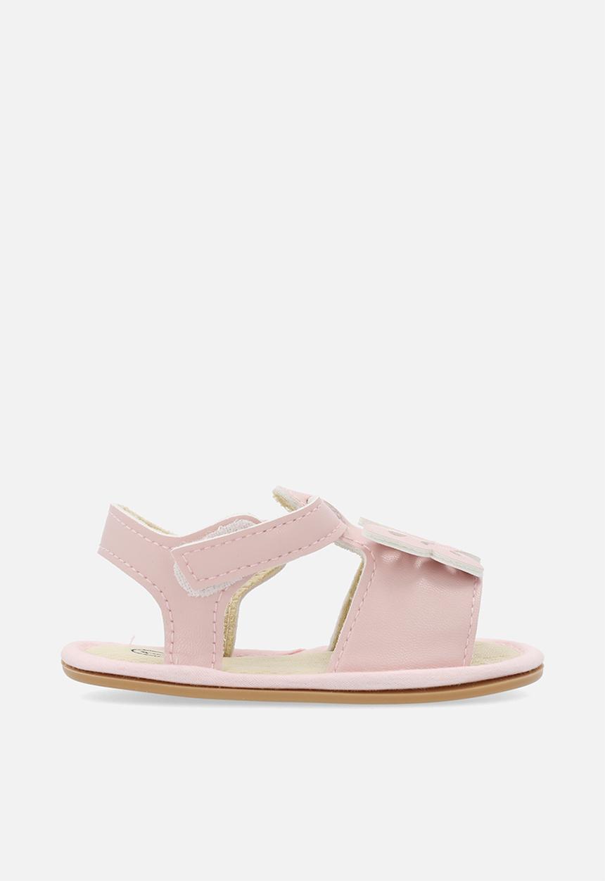 Pop Candy - Butterfly decor sandals-pink