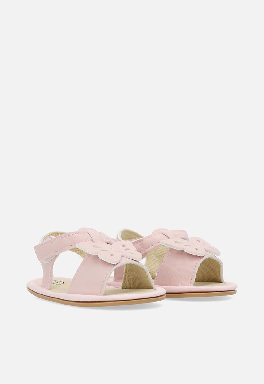 Pop Candy - Butterfly decor sandals-pink