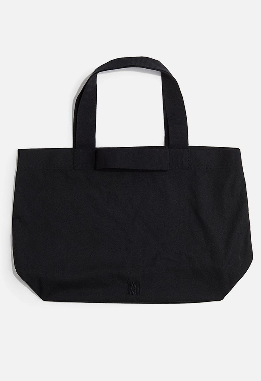 H&M - Canvas shopper - black