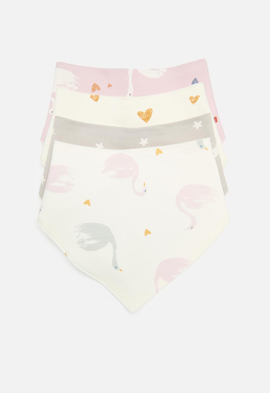 Pop Candy - 4 Piece printed bib set - multi