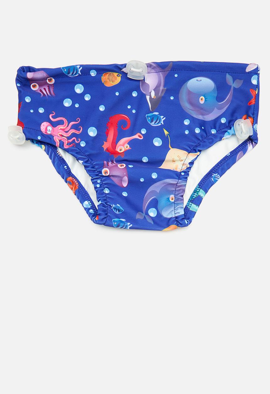 Pop Candy - Printed swimming trunks - dark blue