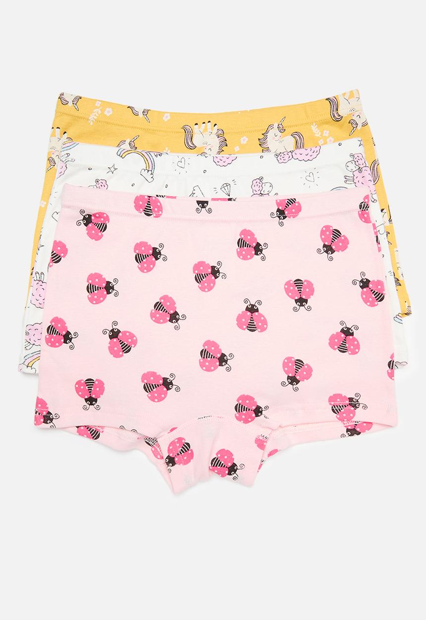 Pop Candy - 3 Pack printed underwear set - multi