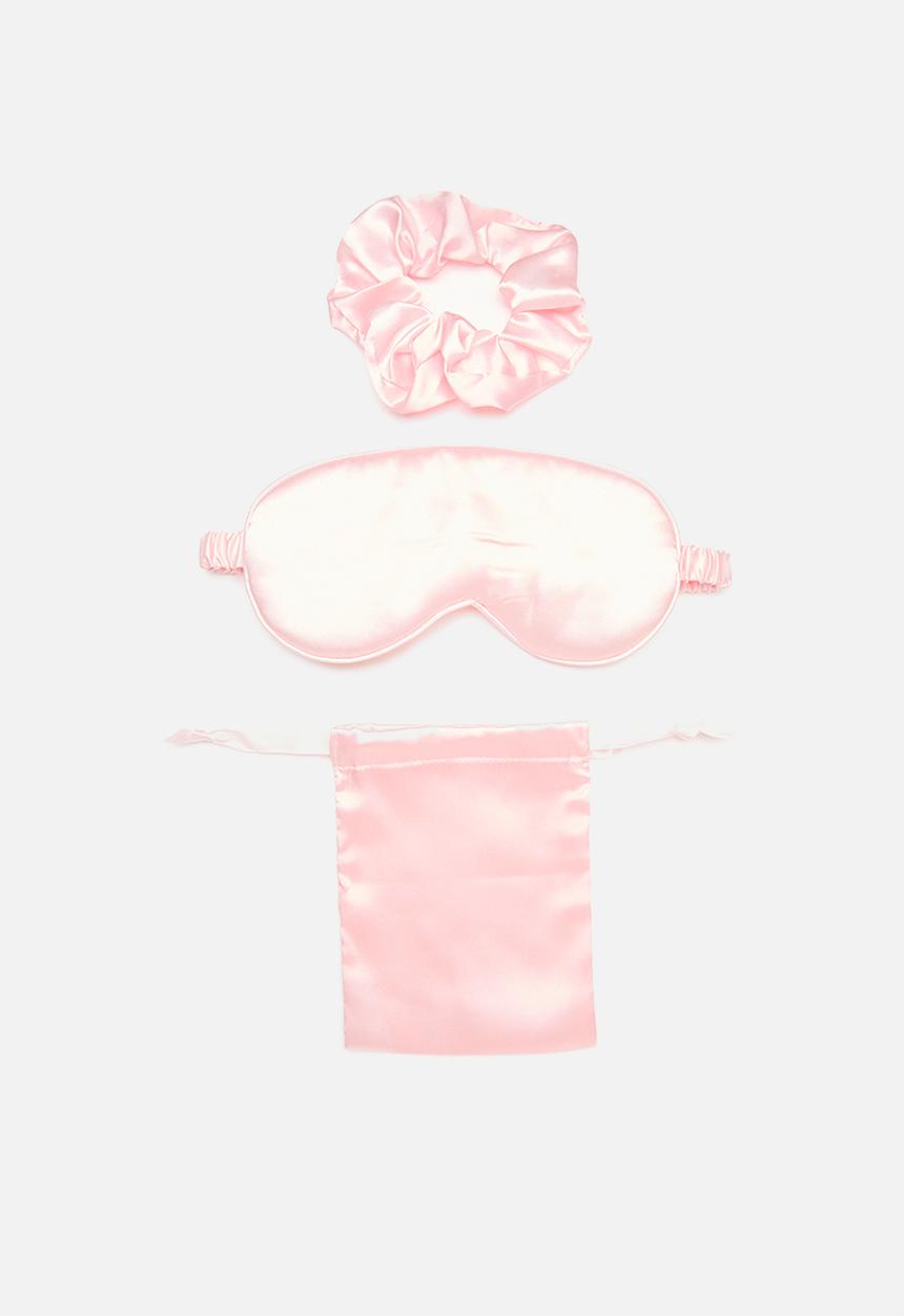 Pop Candy - Eye mask & scrunchie set - pink