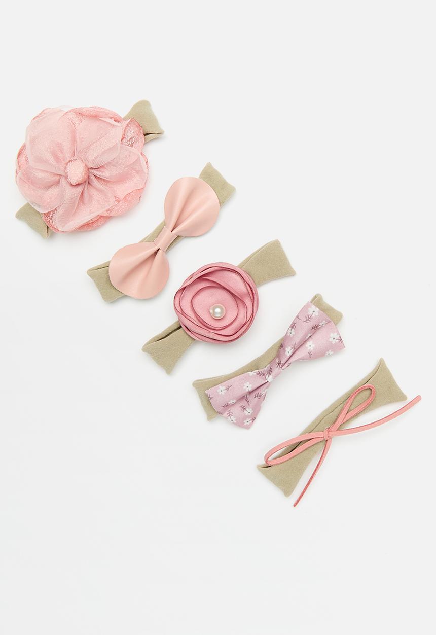 Pop Candy - 5 Pack hair band set - pink