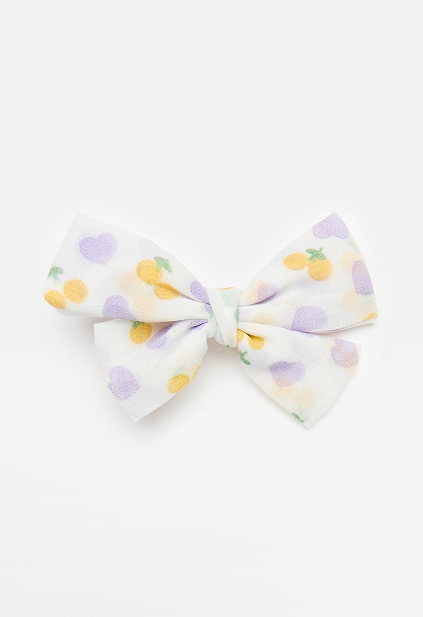 Pop Candy - Bowknot hair clips set - purple