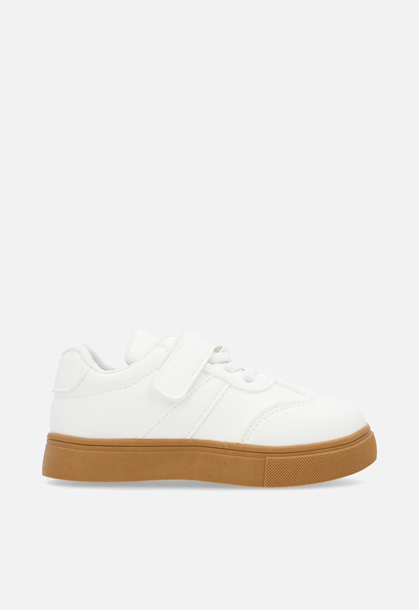 Pop Candy - velcro/lace up sneakers - white