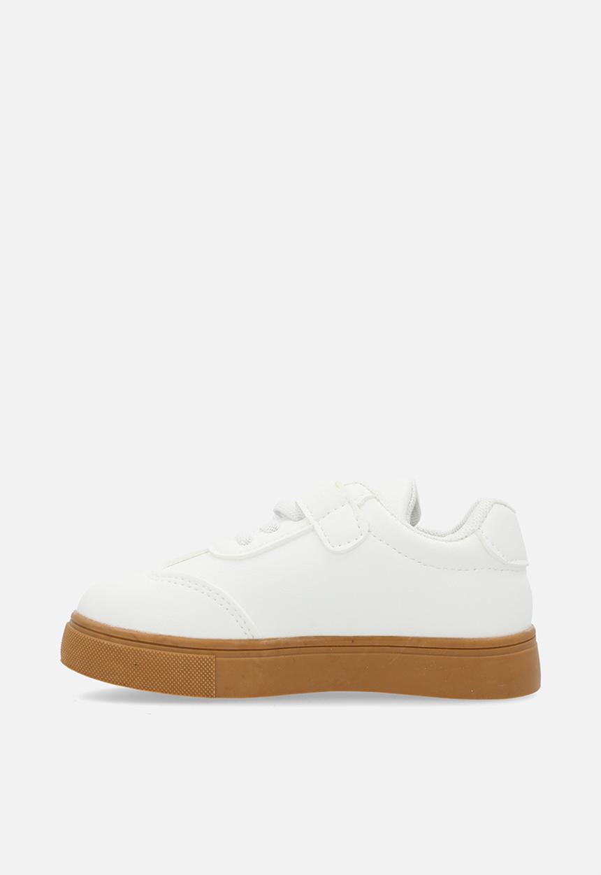 Pop Candy - velcro/lace up sneakers - white