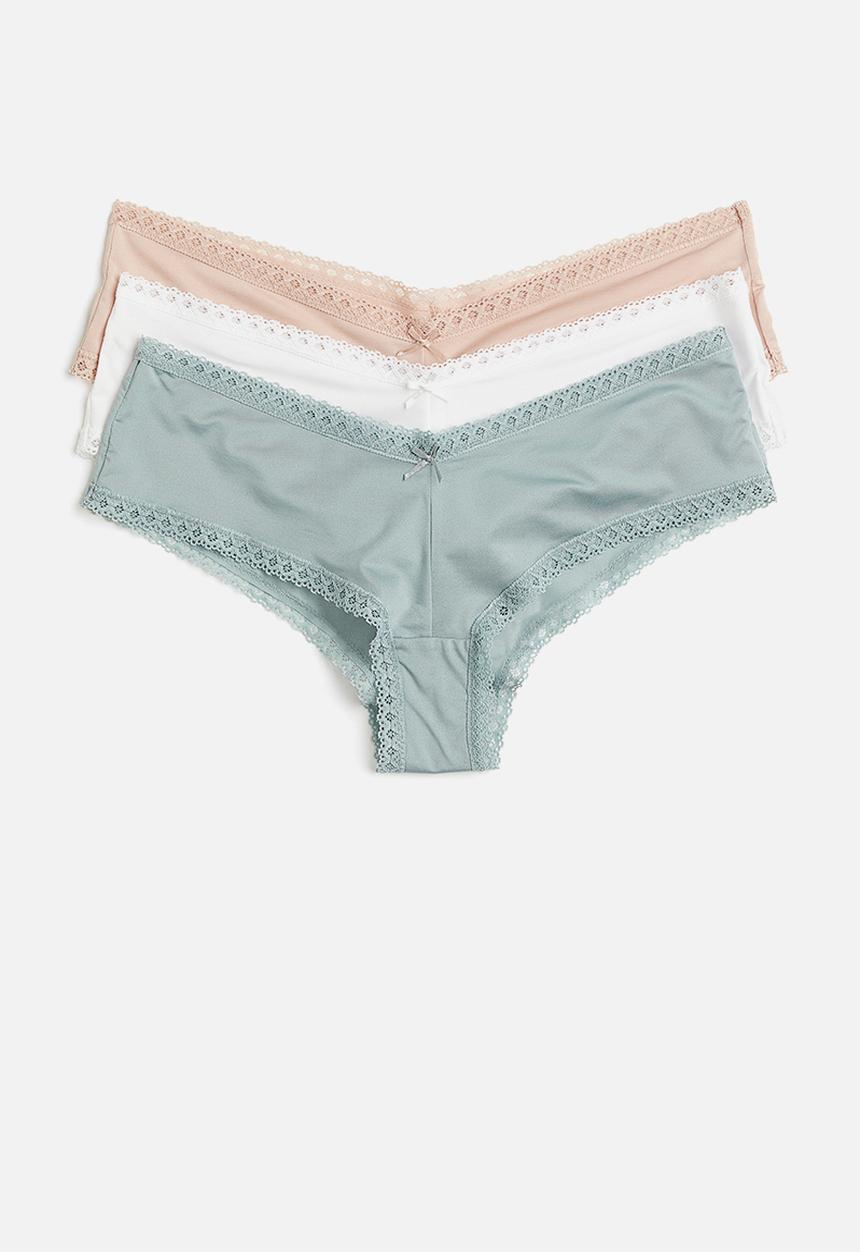 H&M - 3-Pack hipster briefs - multi 