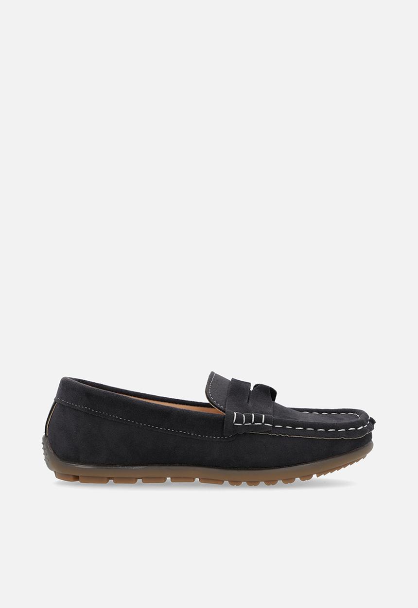 Pop Candy - Faux suede loafer - blue 