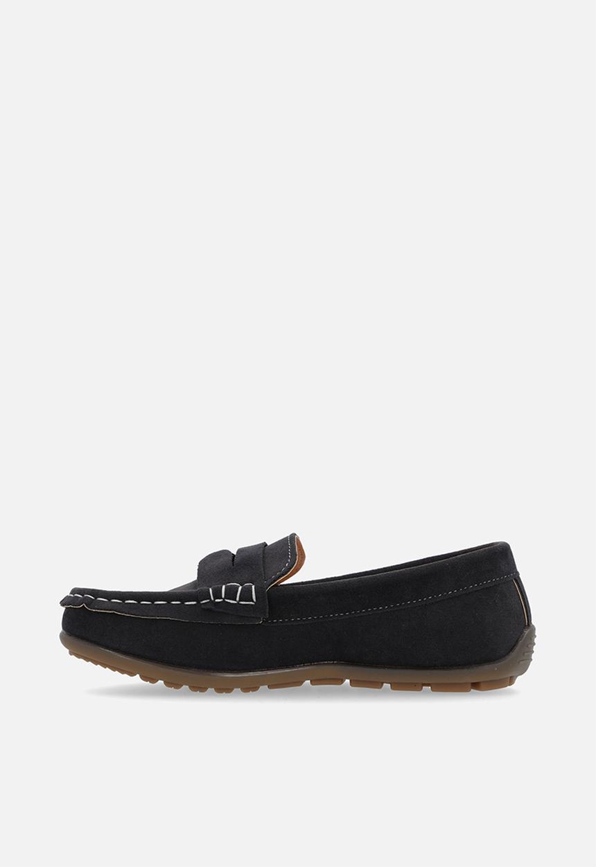 Pop Candy - Faux suede loafer - blue 