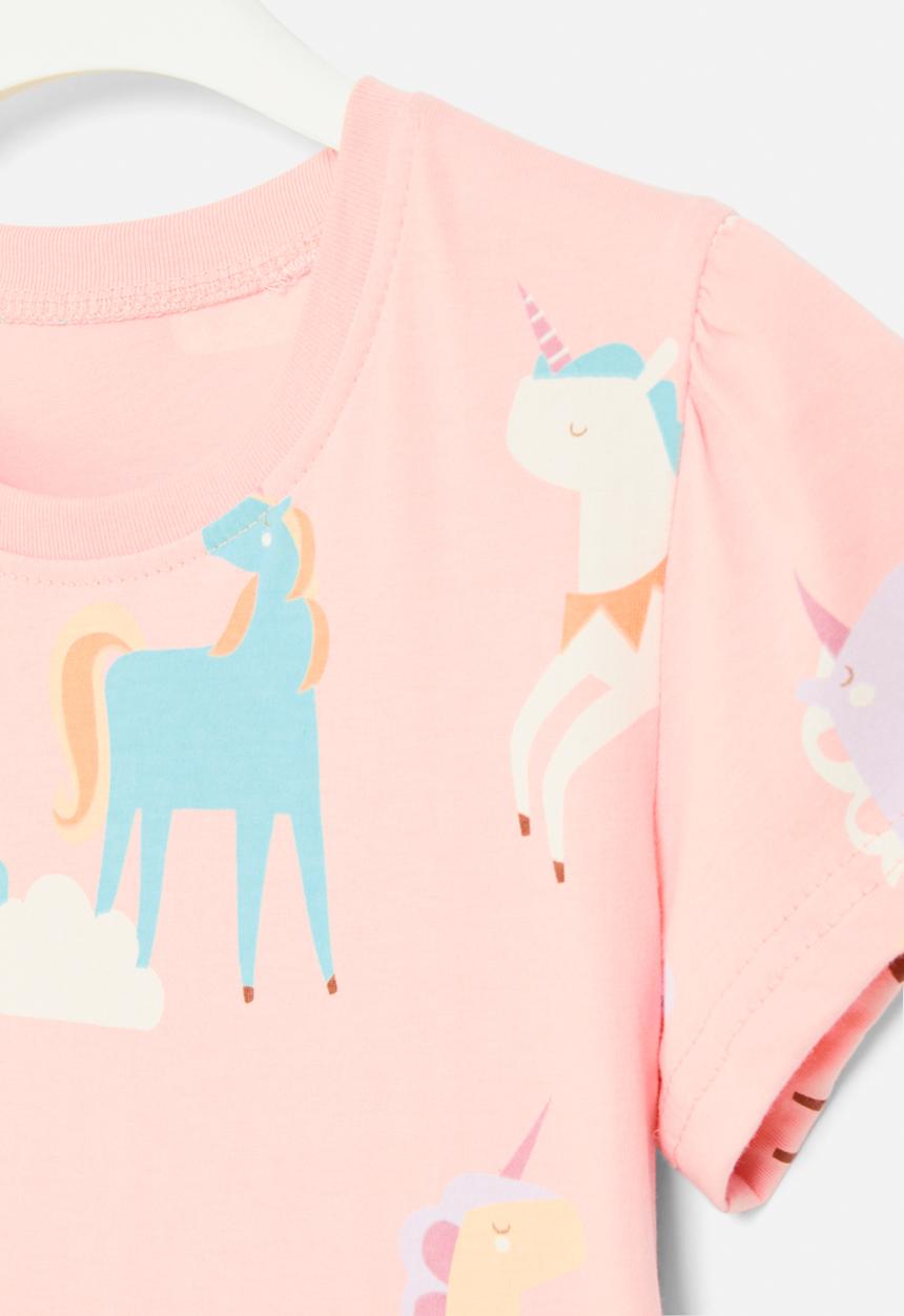Pop Candy - Printed tee - pink