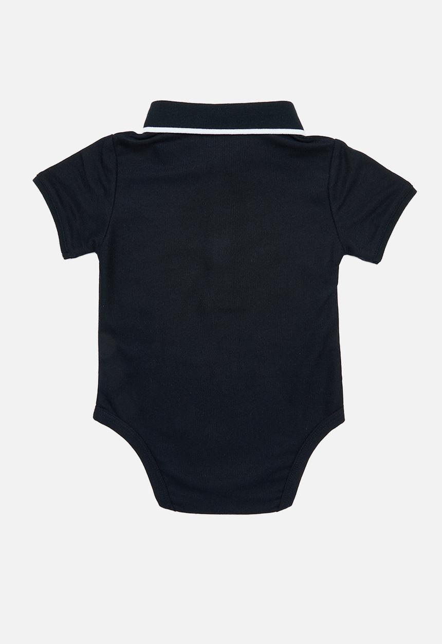 Pop Candy - Collared romper - navy