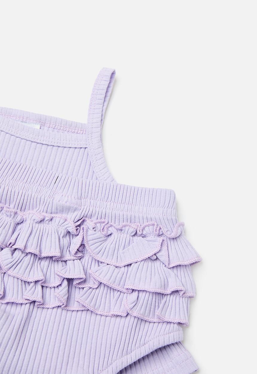 Pop Candy - Cami vest and bloomer vest - purple