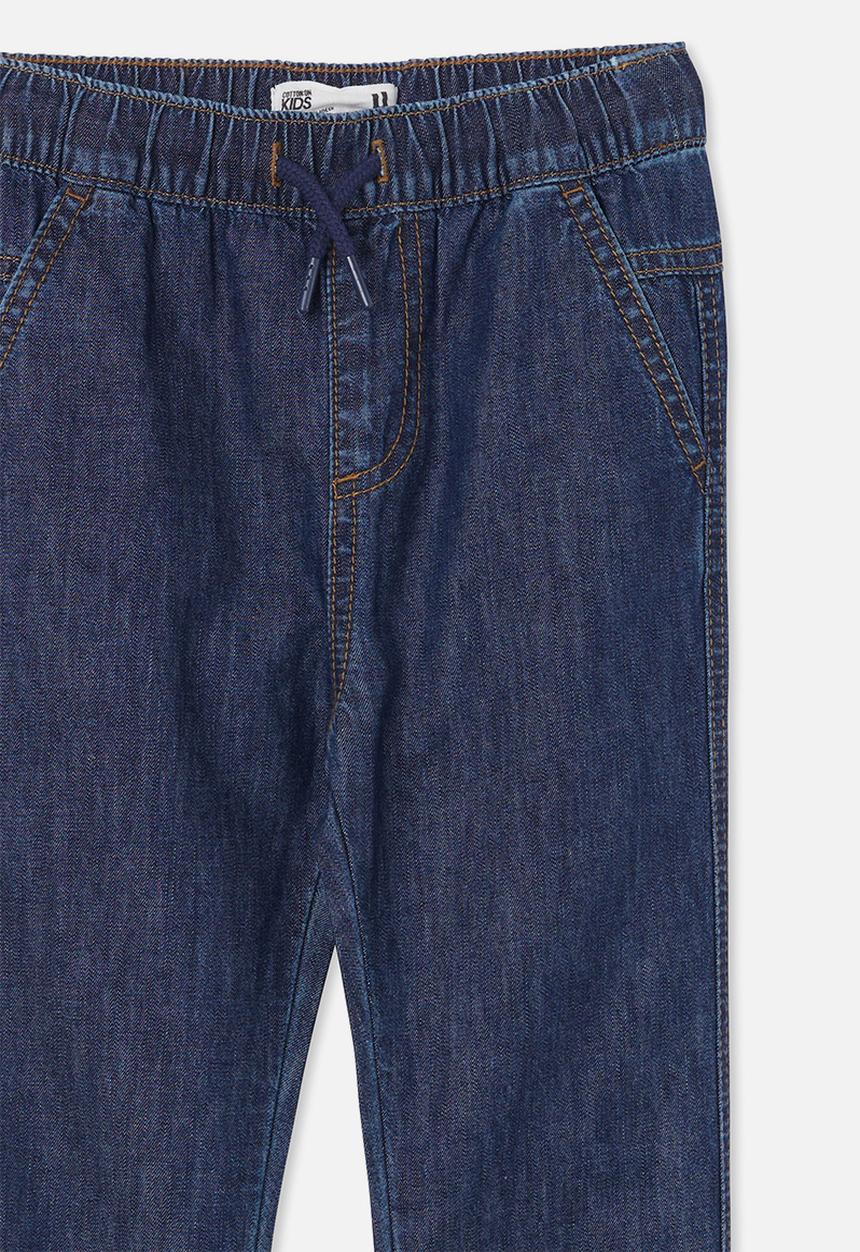 Cotton On - Will cuffed pant - sorrento dark blue
