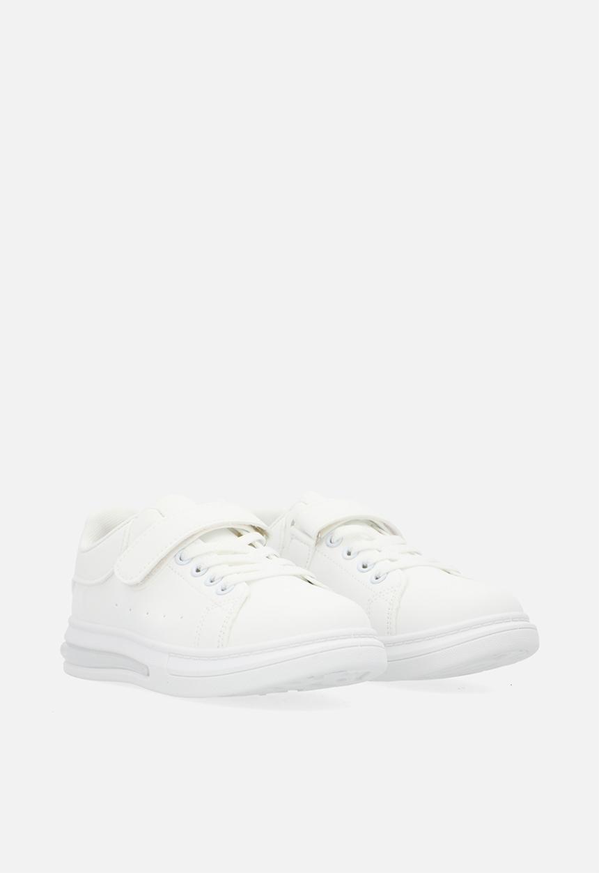 Pop Candy - Lace/velcro sneakersn - white