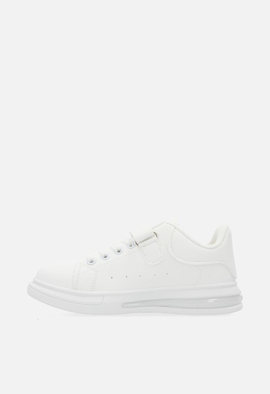 Pop Candy - Lace/velcro sneakersn - white