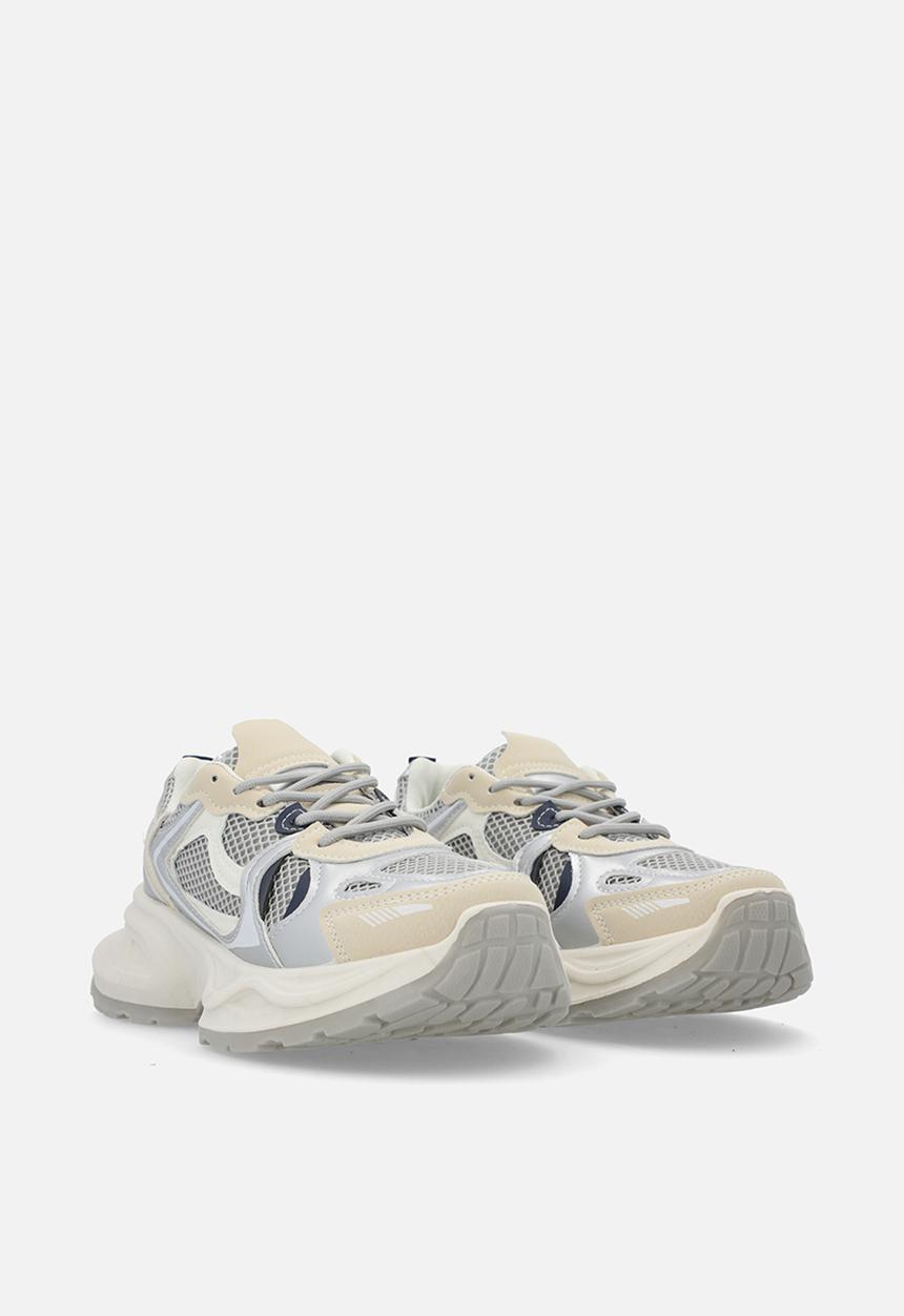 Pop Candy - Lace up sneakers - grey