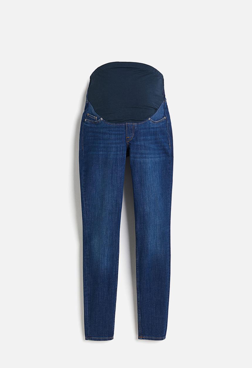 H&M - Mama super skinny jeans - dark denim blue
