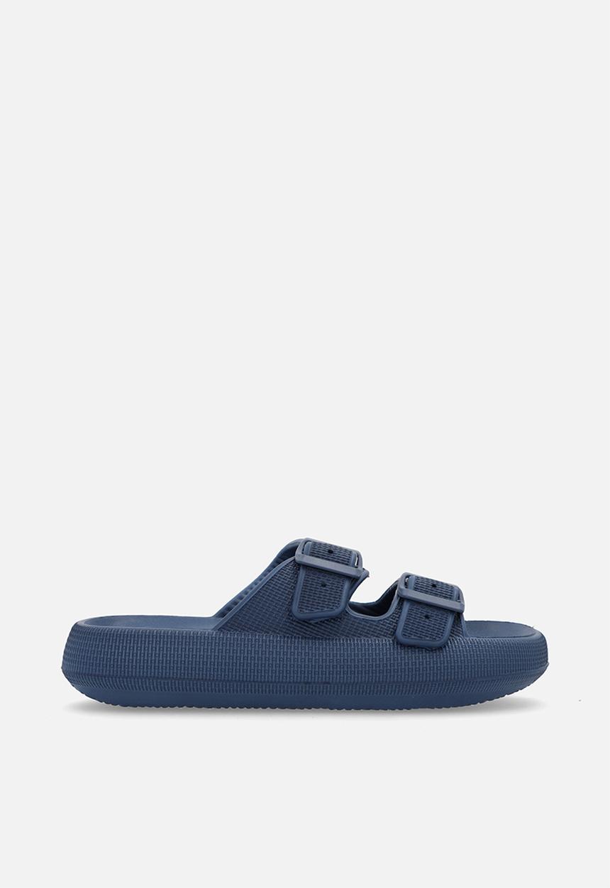Pop Candy - Twin buckle slides - blue