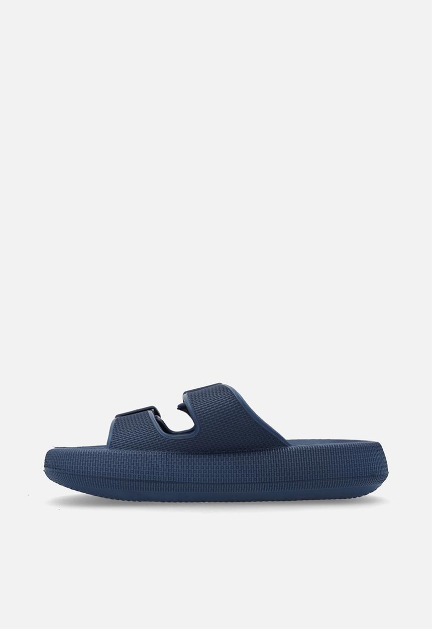 Pop Candy - Twin buckle slides - blue