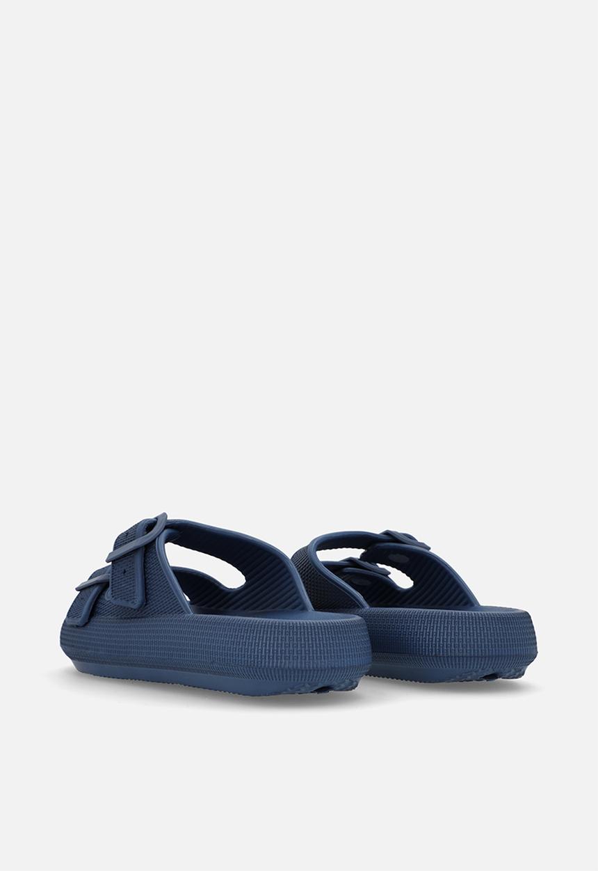 Pop Candy - Twin buckle slides - blue