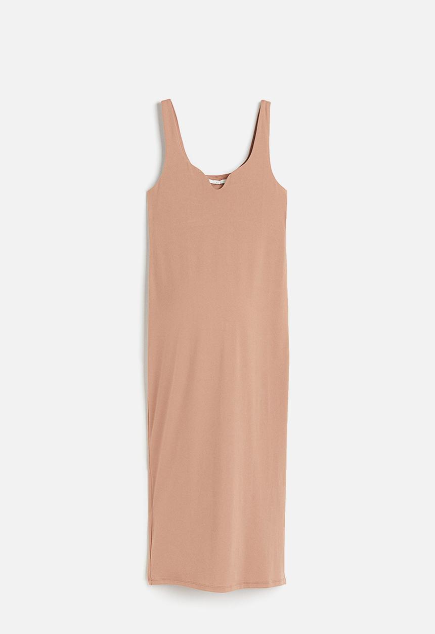 H&M - Mama jersey dress - beige
