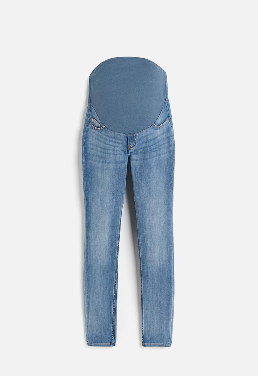 H&M - Mama super skinny jeans - medium denim blue
