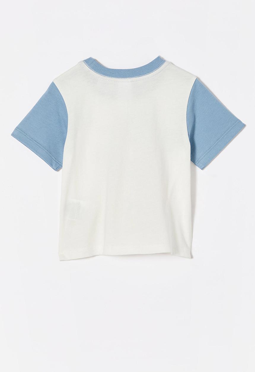 Cotton On - Jamie short sleeve tee-license - lcn dis vanilla/mickey and pluto pals