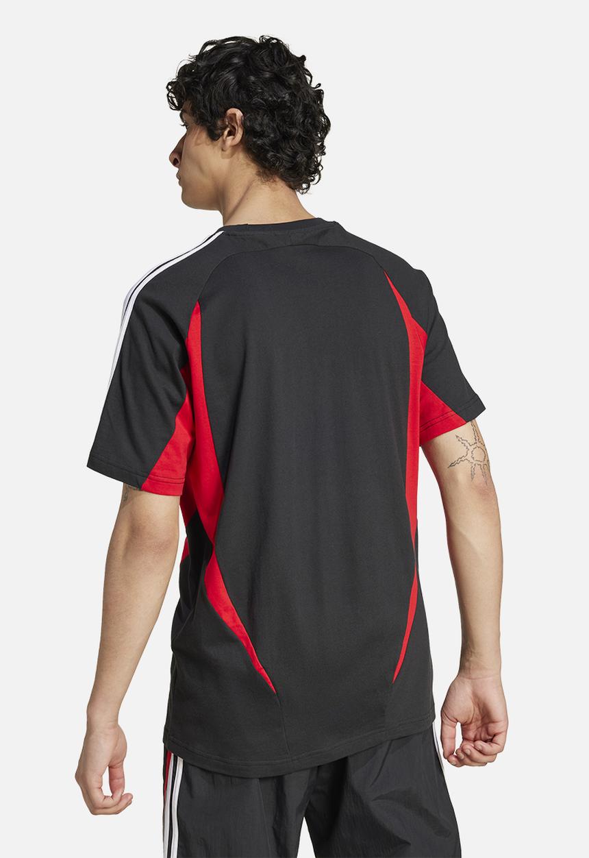 adidas Originals - Archive tee - black/better scarlet
