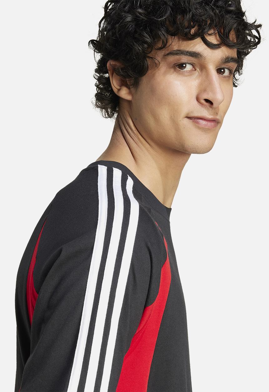 adidas Originals - Archive tee - black/better scarlet