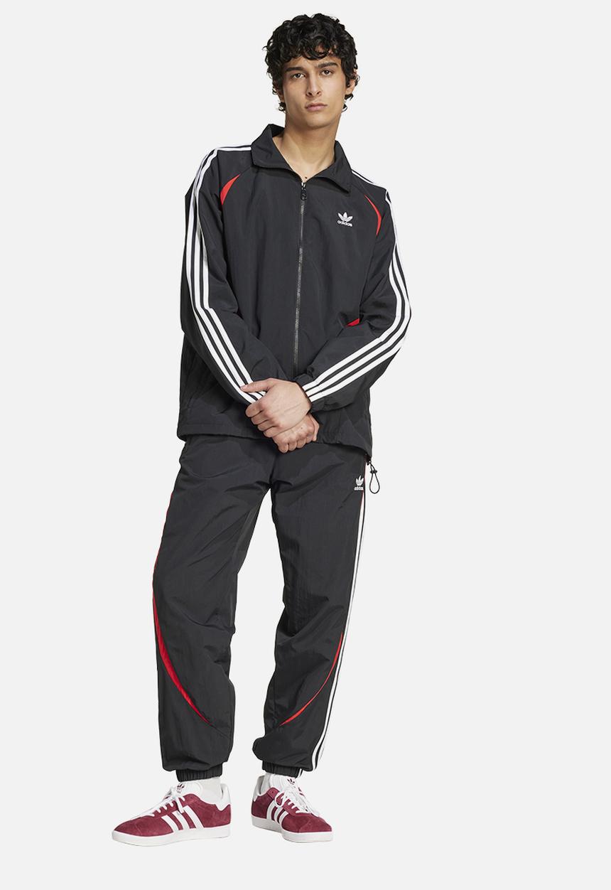 adidas Originals - Archive track top - black/better scarlet