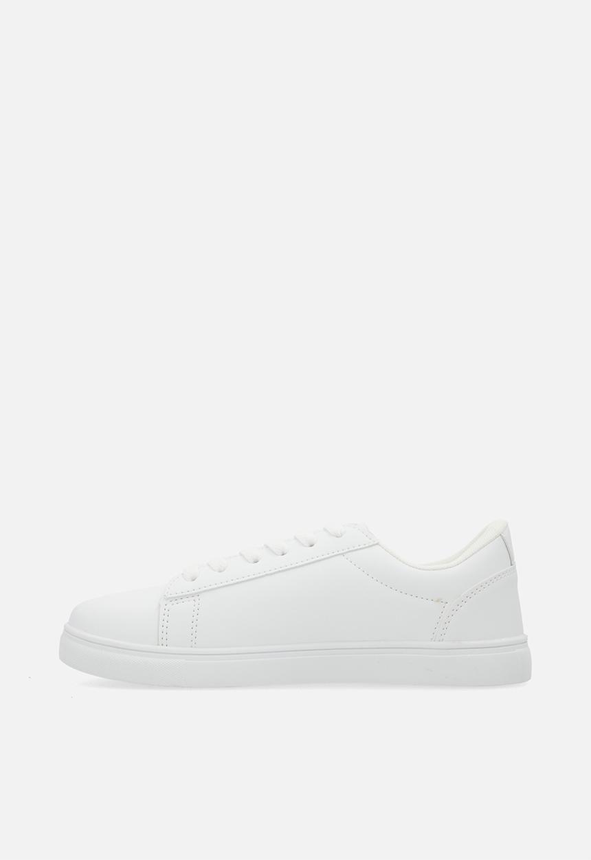 Pop Candy - Lace up sneakers - white