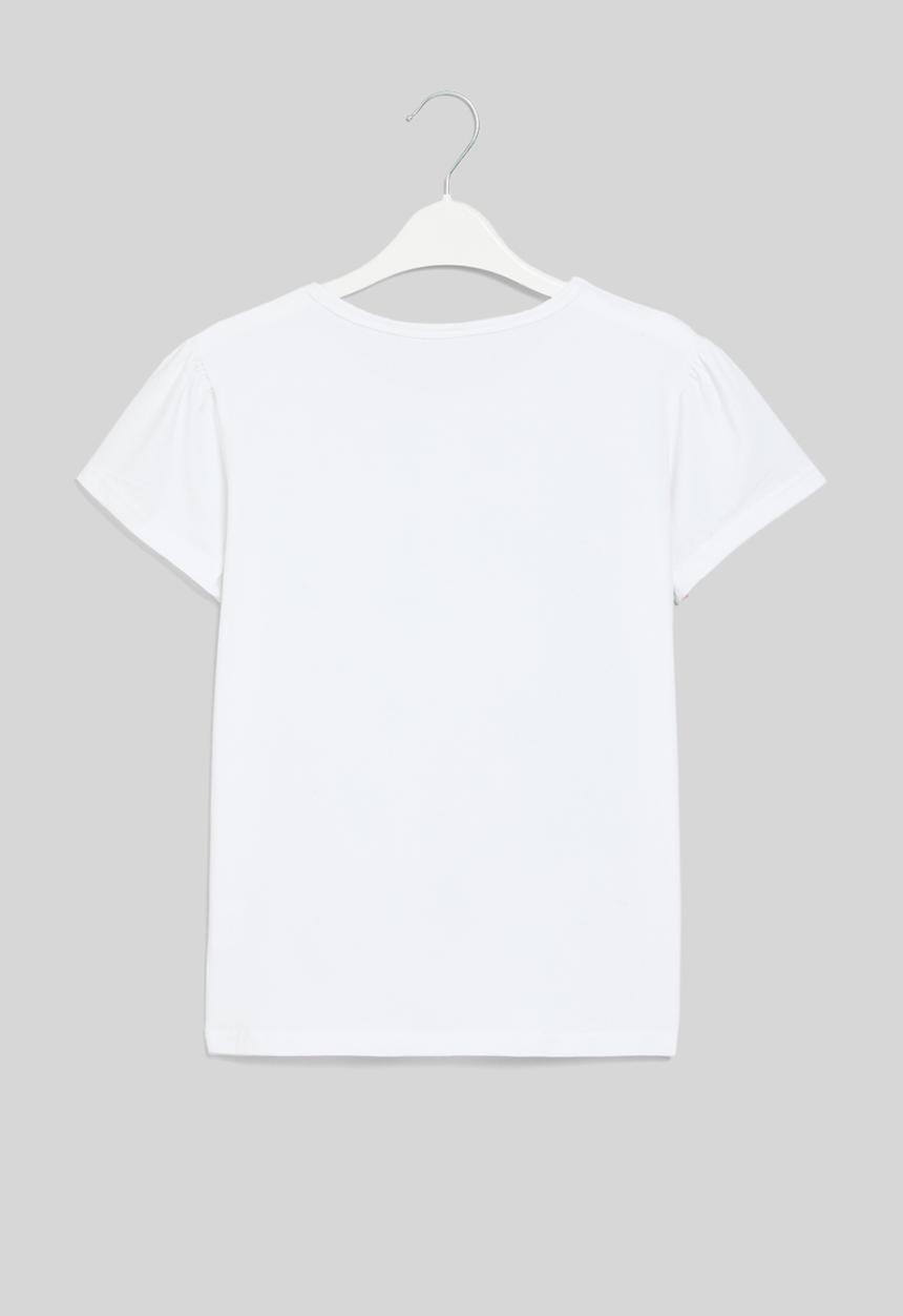 Pop Candy - Unicorn print tee - white