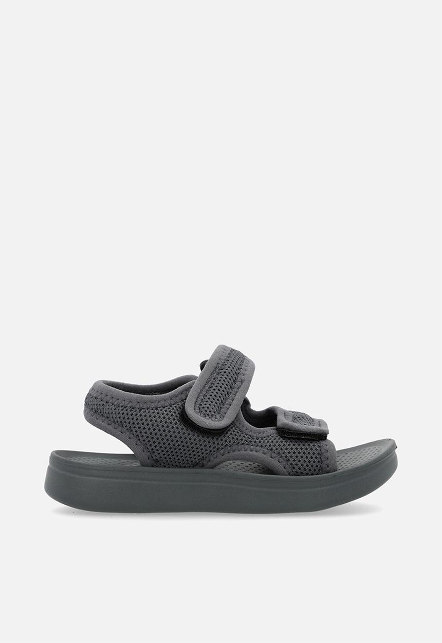 Pop Candy - Velcro twin strap sandals - blue