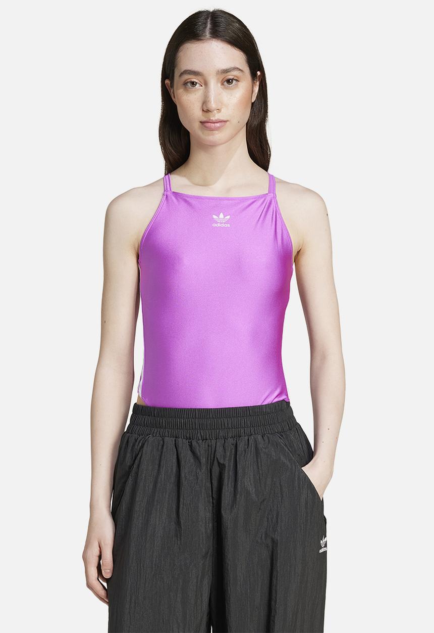 adidas Originals - 3 S Bodysuit - Purple Burst