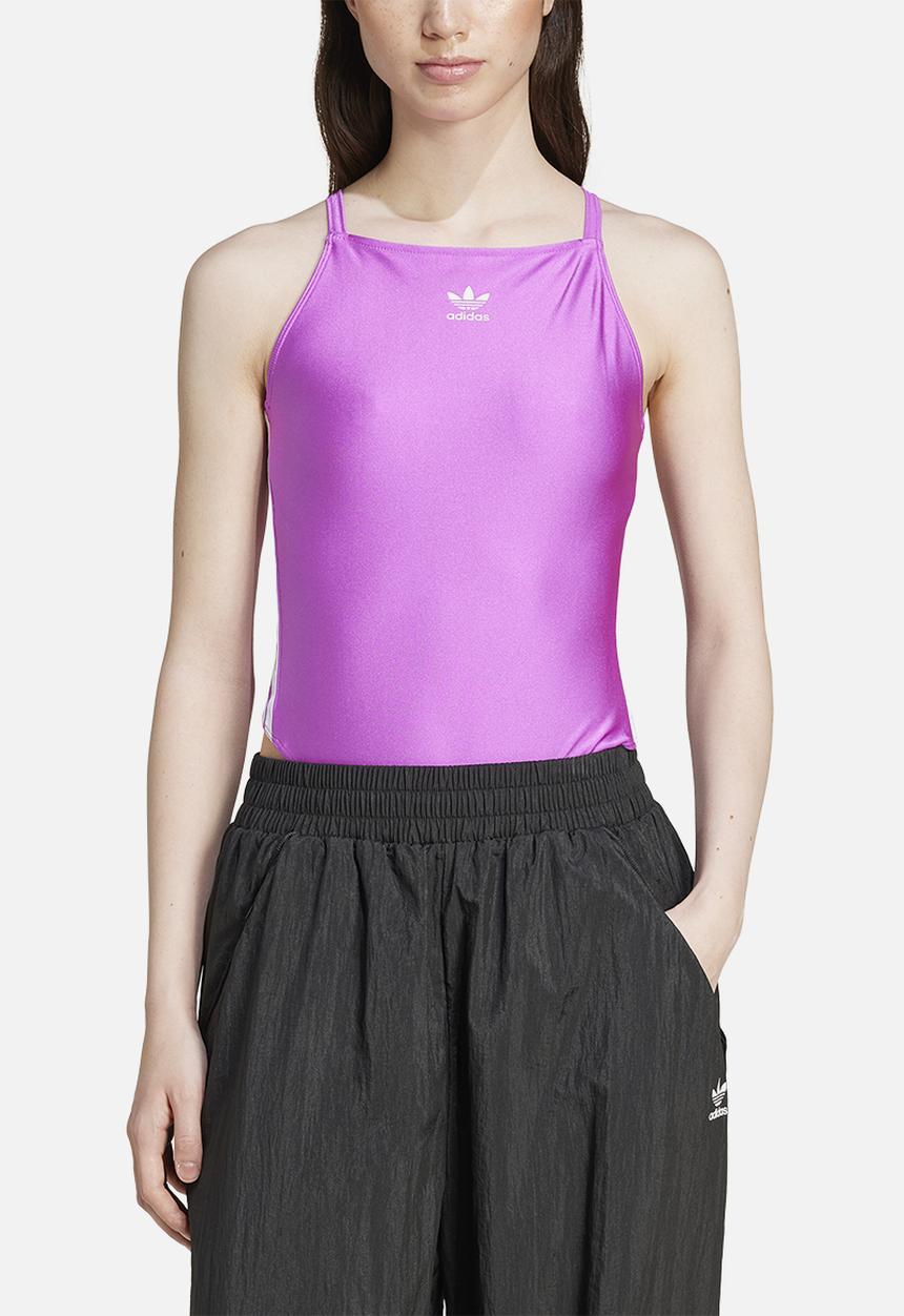 adidas Originals - 3 S Bodysuit - Purple Burst