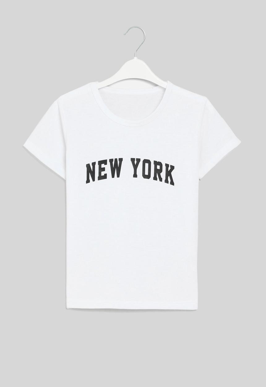 Pop Candy - New York tee - white